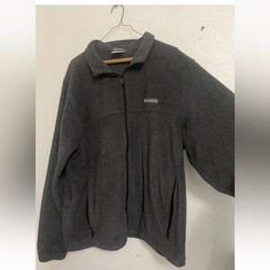 Columbia Charcoal Full-Zip Jacket